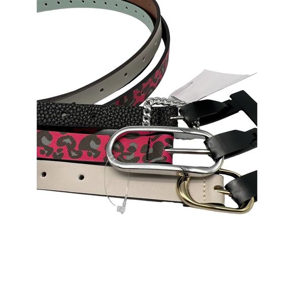 Betsey Johnson Belt Set of 3 - Picture 2 of 2